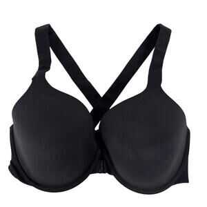 SPANX Bra-llelujah Lightly Lined Front Fasten Underwire Bra size 36DD Black